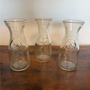 Paul Masson carafes 6” set of 3 EUC